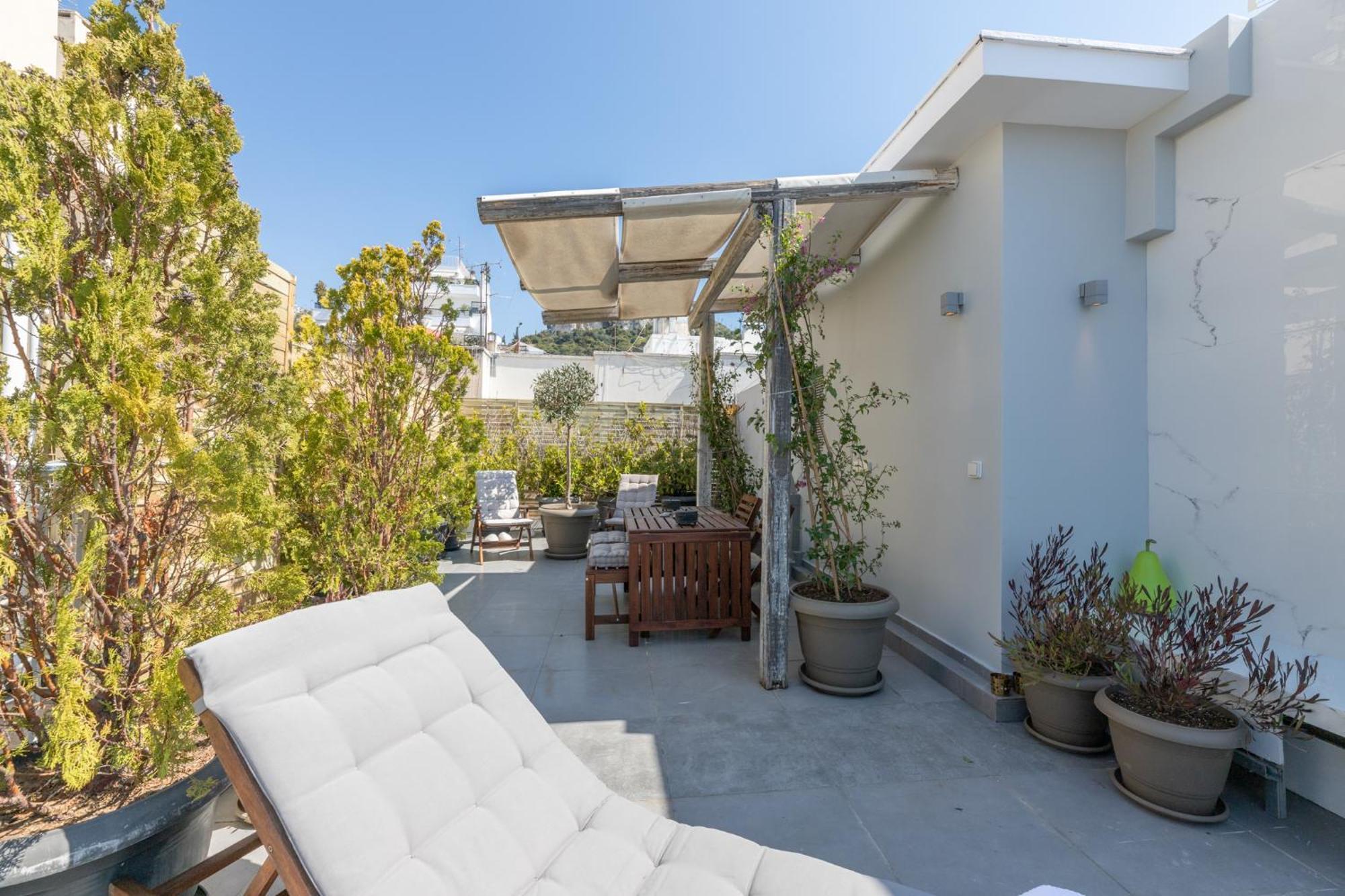 Top Kolonaki Studio+Terrace Stunning Acropolis Views Atenas Exterior foto
