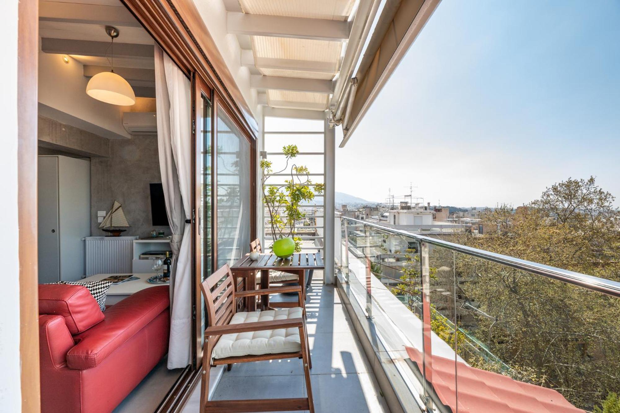 Top Kolonaki Studio+Terrace Stunning Acropolis Views Atenas Exterior foto
