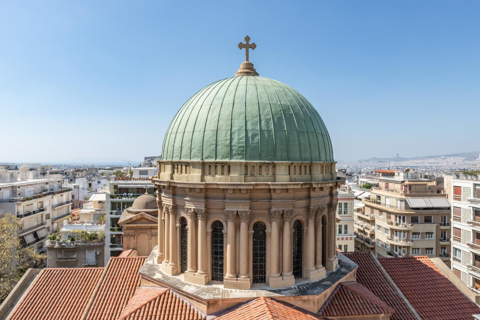 Top Kolonaki Studio+Terrace Stunning Acropolis Views Atenas Exterior foto