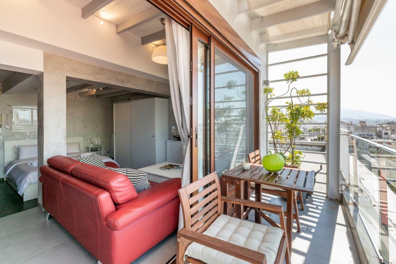 Top Kolonaki Studio+Terrace Stunning Acropolis Views Atenas Exterior foto