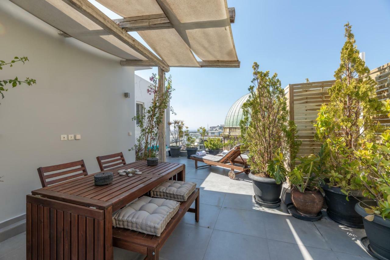 Top Kolonaki Studio+Terrace Stunning Acropolis Views Atenas Exterior foto