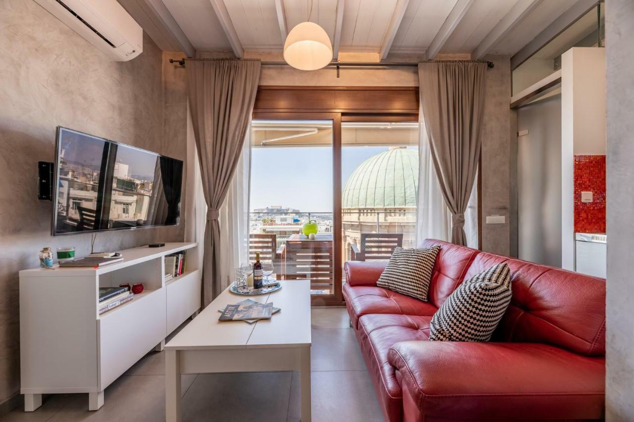 Top Kolonaki Studio+Terrace Stunning Acropolis Views Atenas Exterior foto