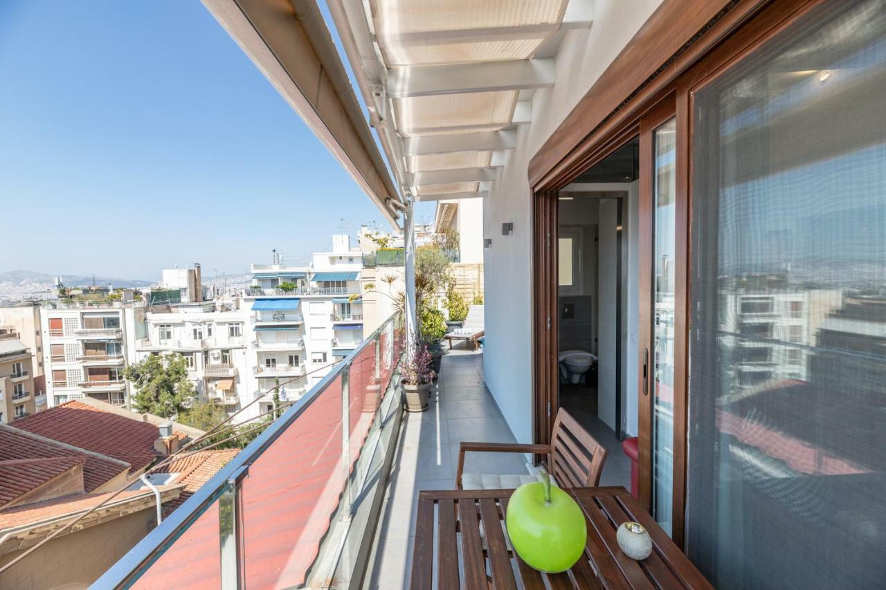 Top Kolonaki Studio+Terrace Stunning Acropolis Views Atenas Exterior foto